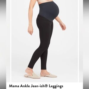 Spanx mama ankle Jeanie legging - size XL - black like new